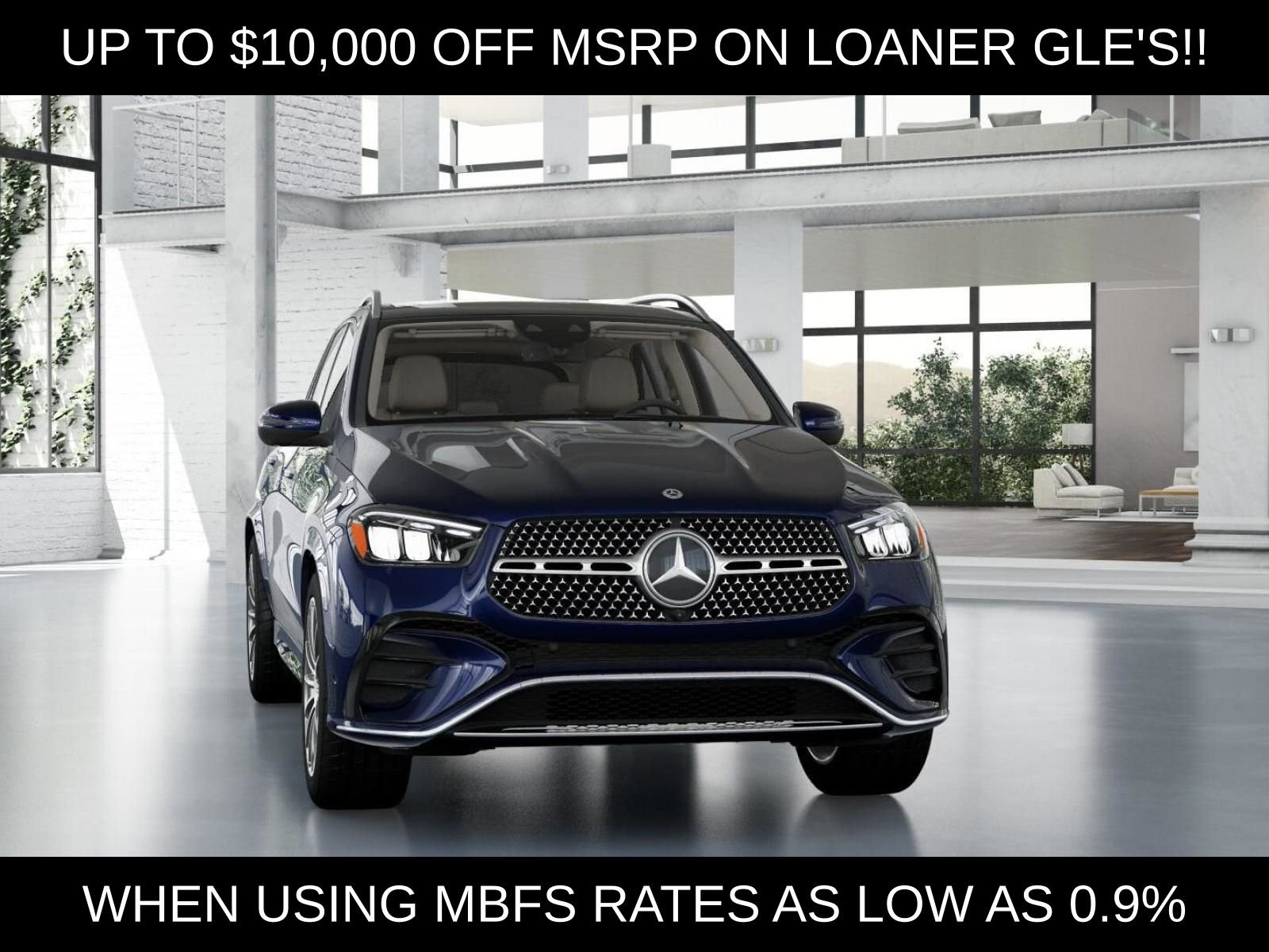 Used 2026 MANUFAKTUR Mystic Blue Metallic Mercedes-Benz GLE 450 image 9