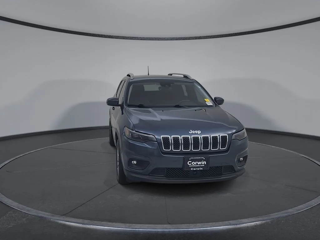 Certified Used 2021 Blue Jeep Latitude Lux image 5