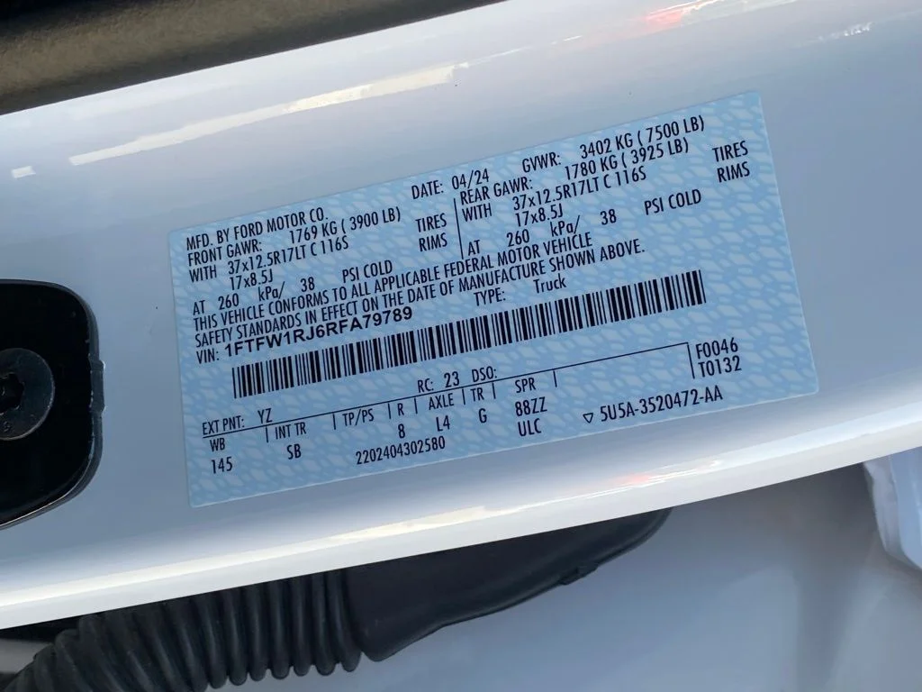 Used 2024 White Ford Raptor image 36