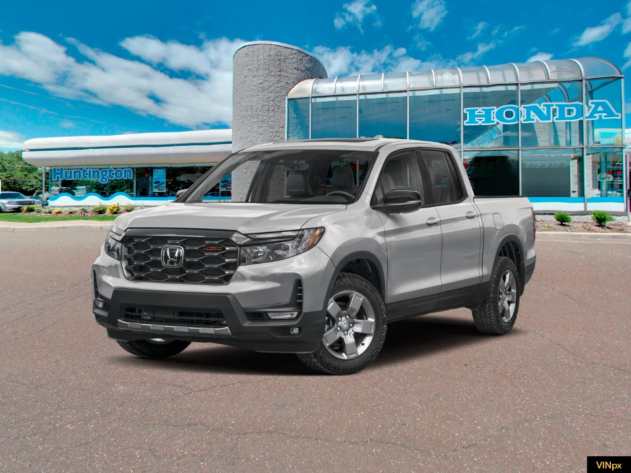 New 2026 Solar Silver Metallic Honda TrailSport image 1