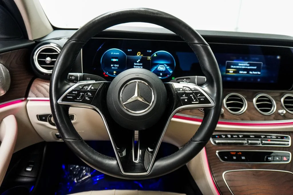 Used 2022 White Mercedes-Benz E 350 image 14