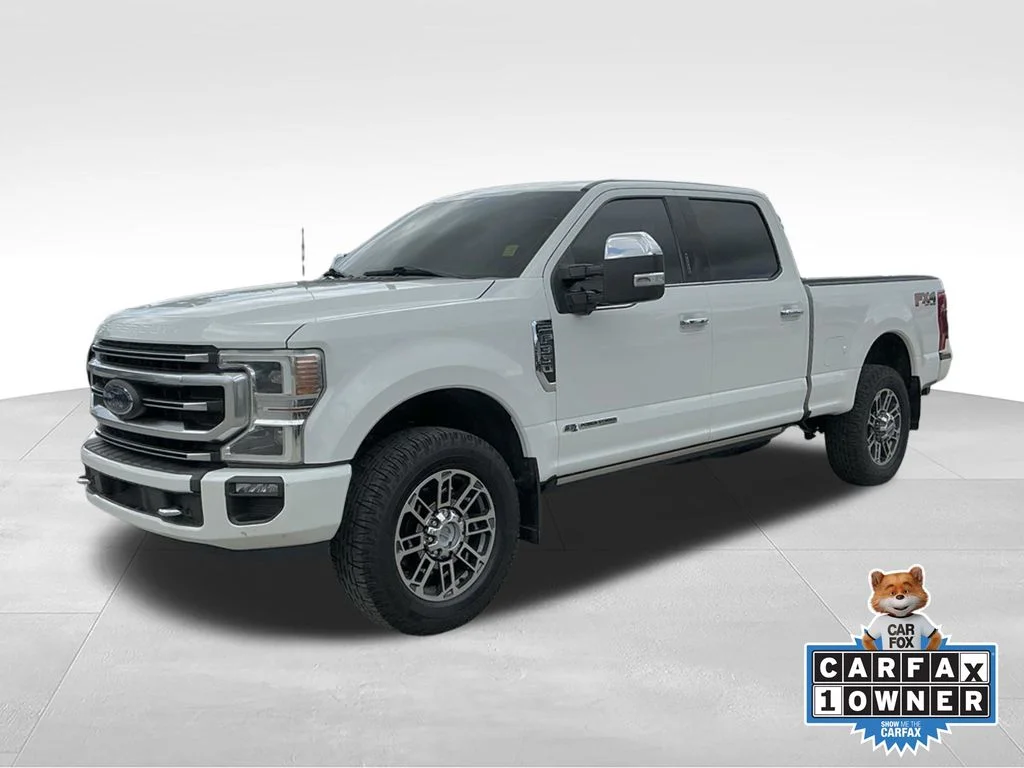 Used 2022 White Ford Platinum image 1