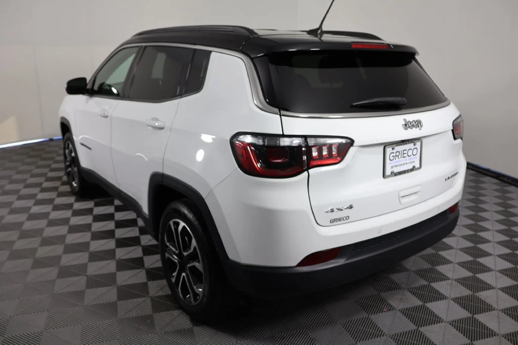 Used 2024 Bright White Clearcoat Jeep Limited image 6