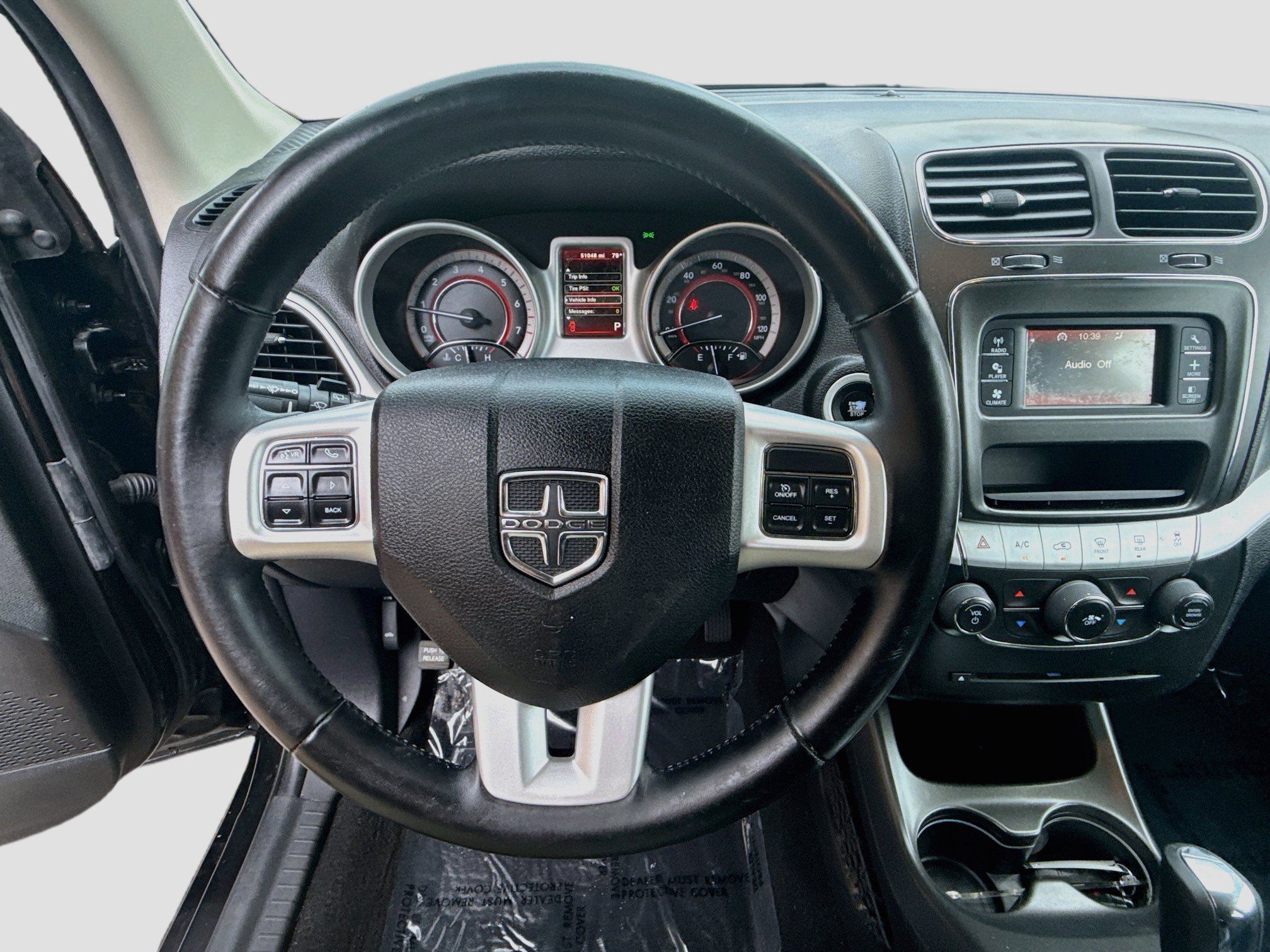 Used 2019 Pitch Black Clearcoat Dodge SE image 8