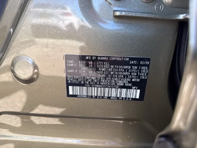 2026 Subaru Ascent Touring - Photo 20