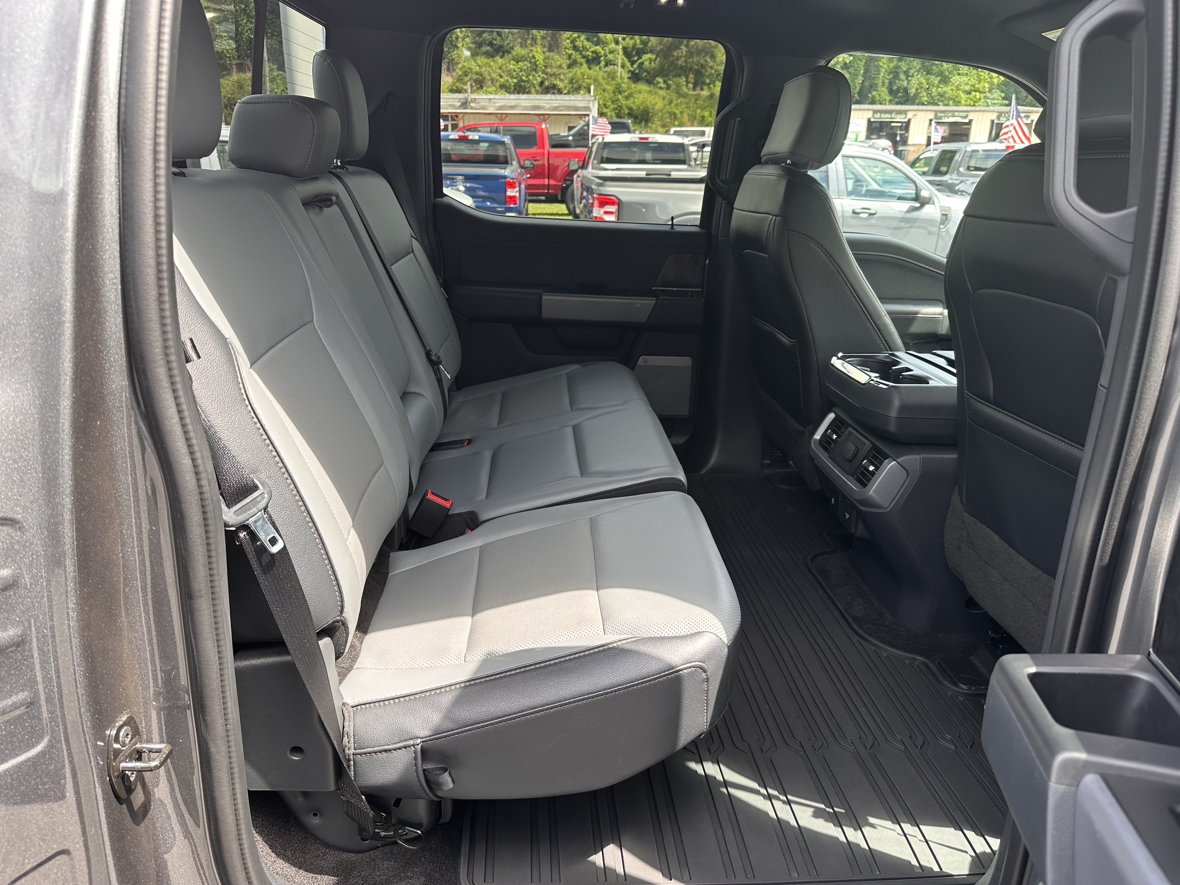 Used 2023 Carbonized Gray Metallic Ford LARIAT image 18