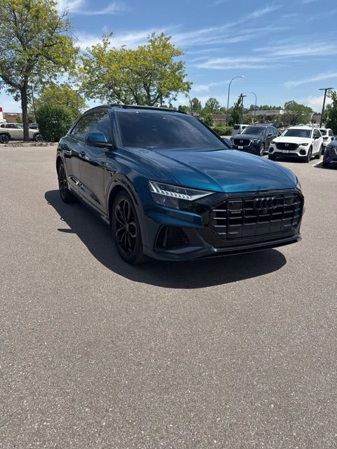 Used 2021 Blue Audi 55 Prestige image 3