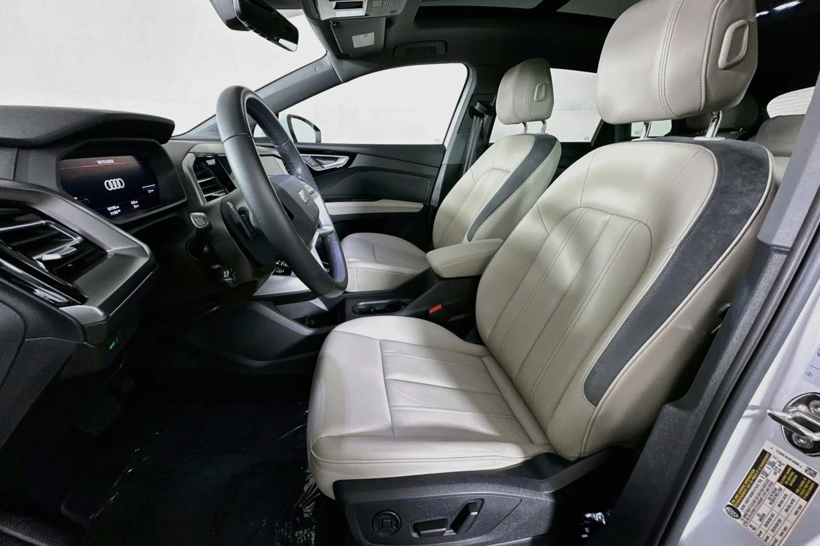 Used 2023 Glacier White Metallic Audi Premium Plus image 18