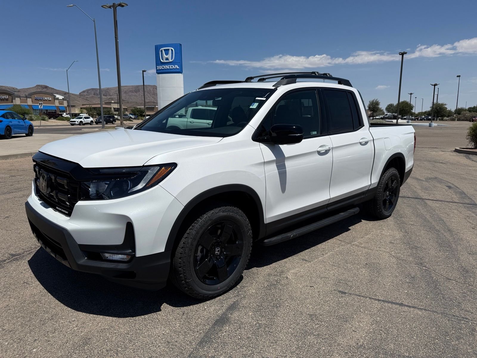 New 2026 Platinum White Pearl Honda Black Edition image 1