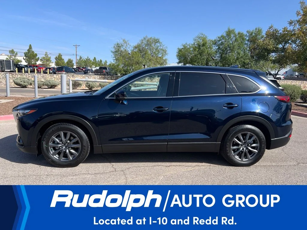 Certified Used 2021 Blue Mazda Touring image 2