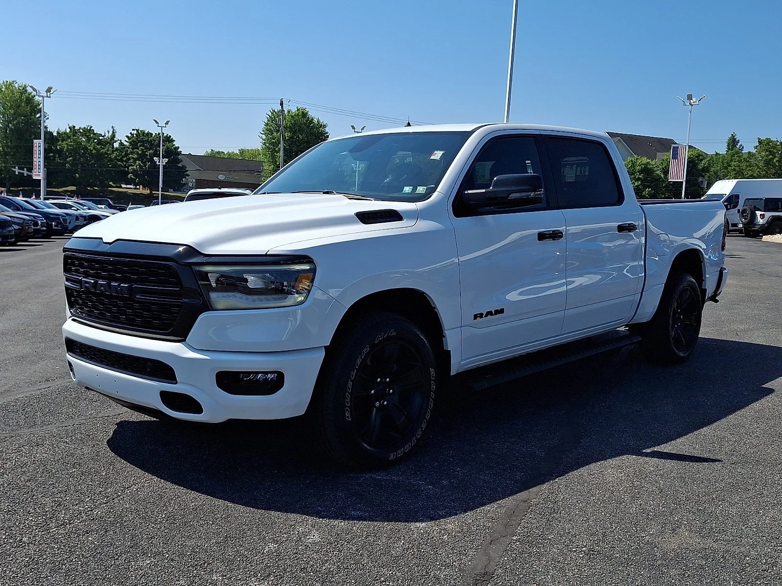 Certified Used 2023 Bright White Clearcoat Ram Big Horn image 3