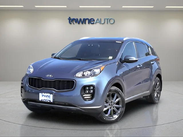 Used 2018 Blue Kia EX image 2