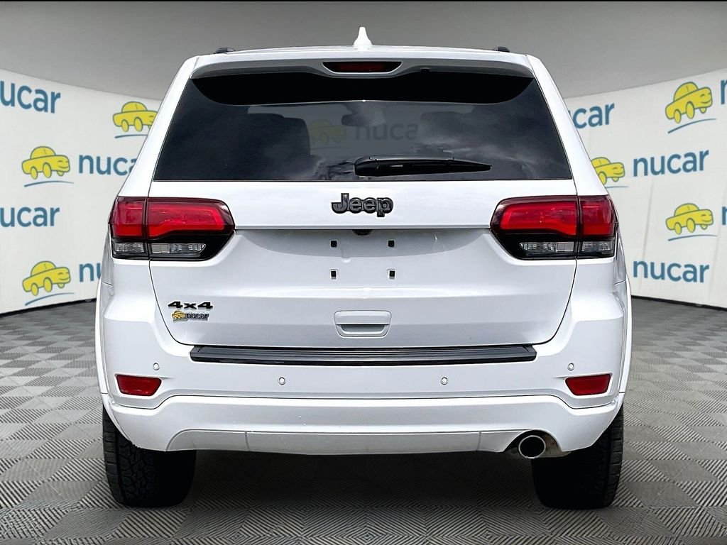 Used 2021 Bright White Clearcoat Jeep Laredo X image 5