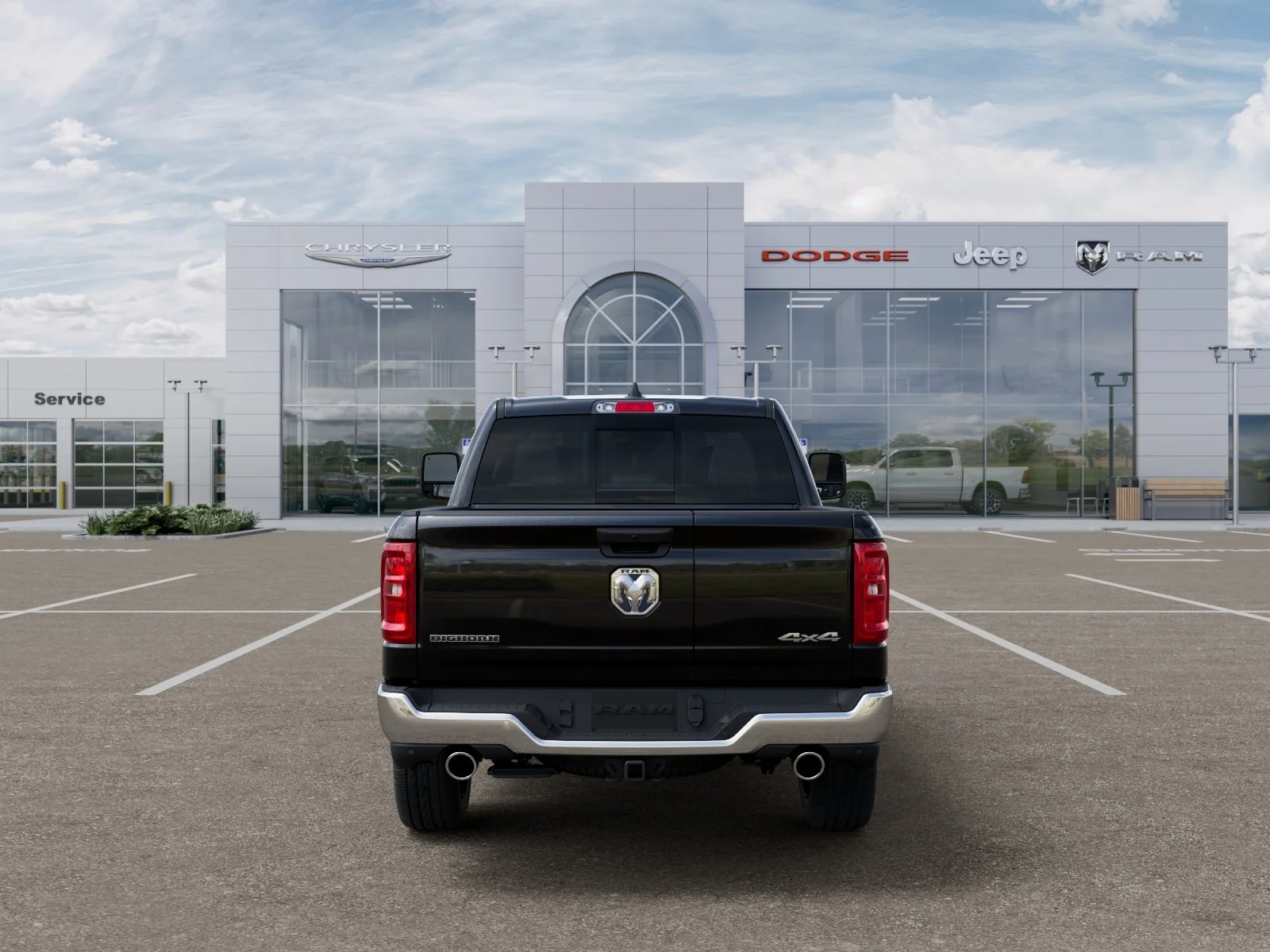 New 2026 Diamond Black Crystal Pearlcoat RAM Big Horn/Lone Star image 34