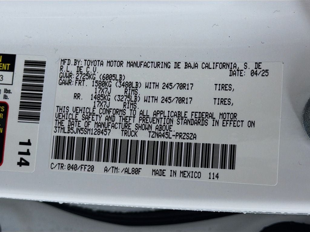 Used 2025 Ice Cap Toyota SR5 Double Cab 6