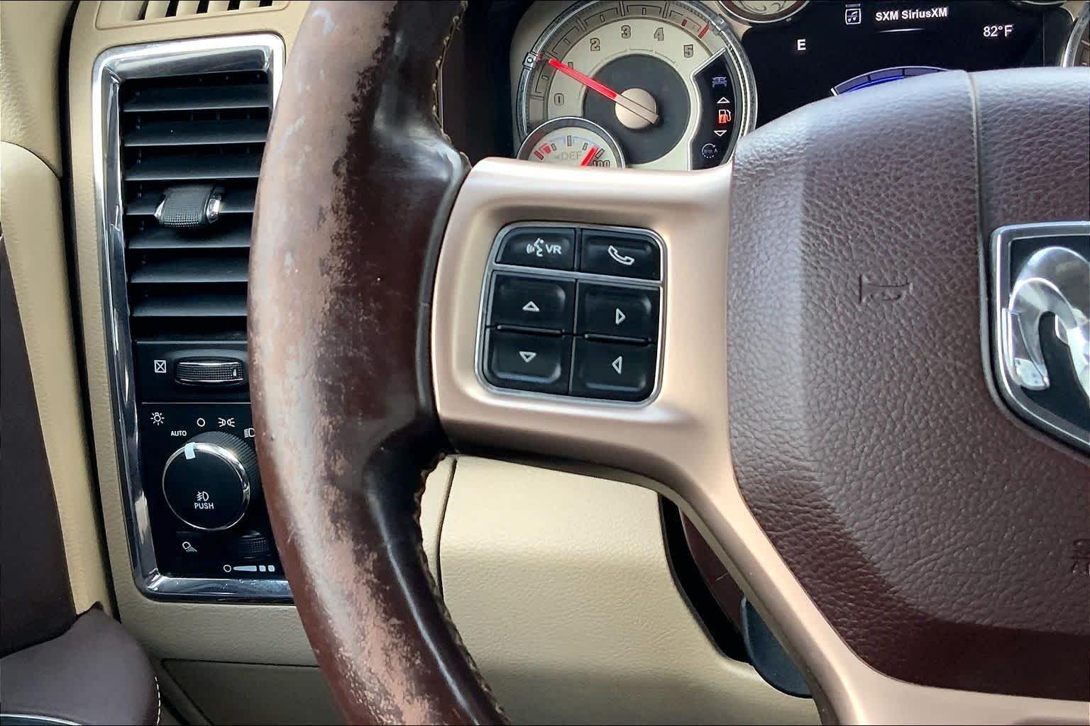 Used 2015 Deep Cherry Red Crystal Pearlcoat Ram Laramie Longhorn image 24