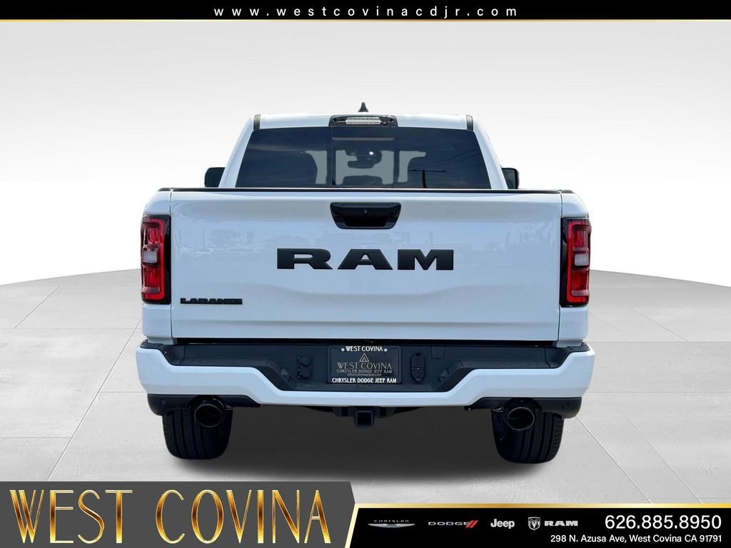 New 2025 Bright White Clear-Coat Exterior Paint RAM Laramie image 4