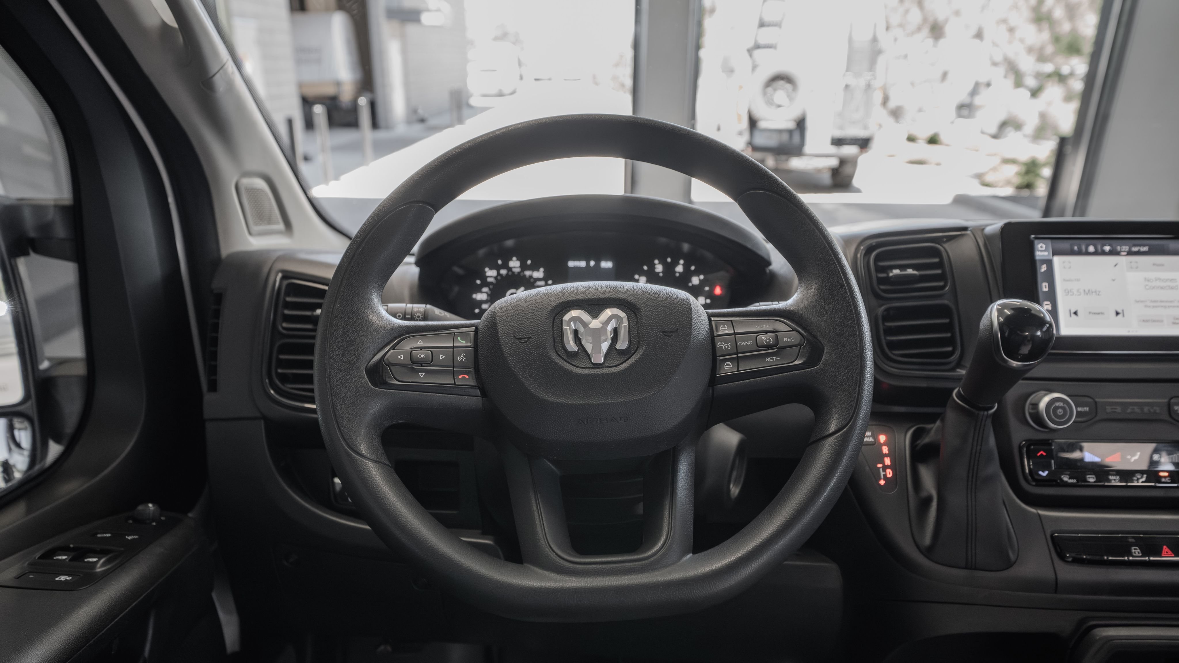 Used 2025 Bright White Clearcoat Ram Base image 9