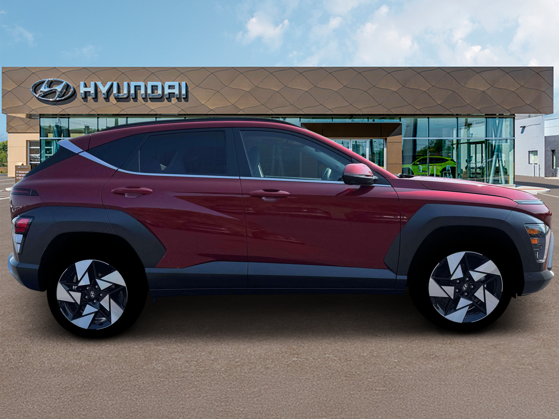 New 2026 Red Hyundai Limited AWD image 9