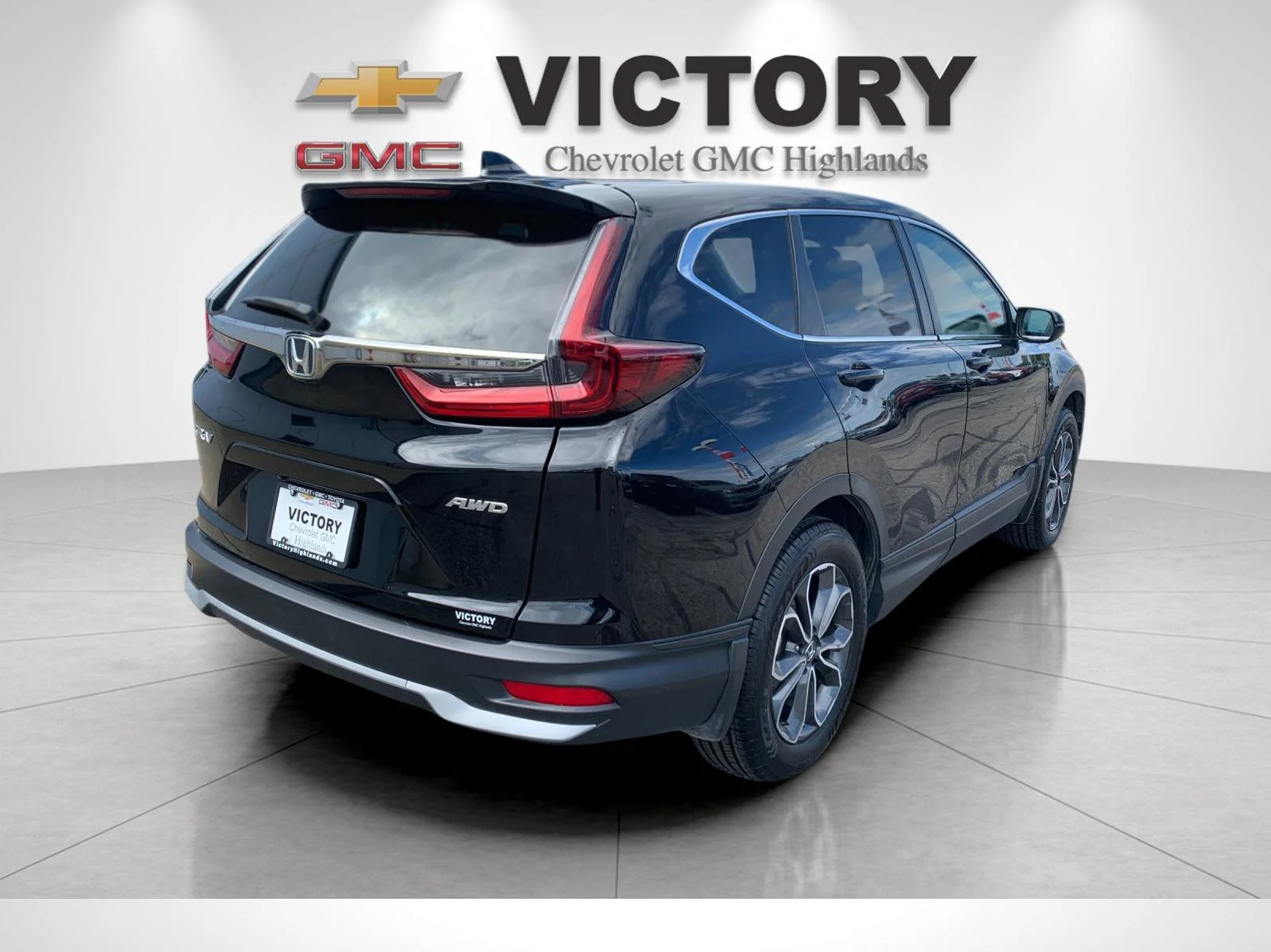 Used 2021 Black Honda AWD EX image 3