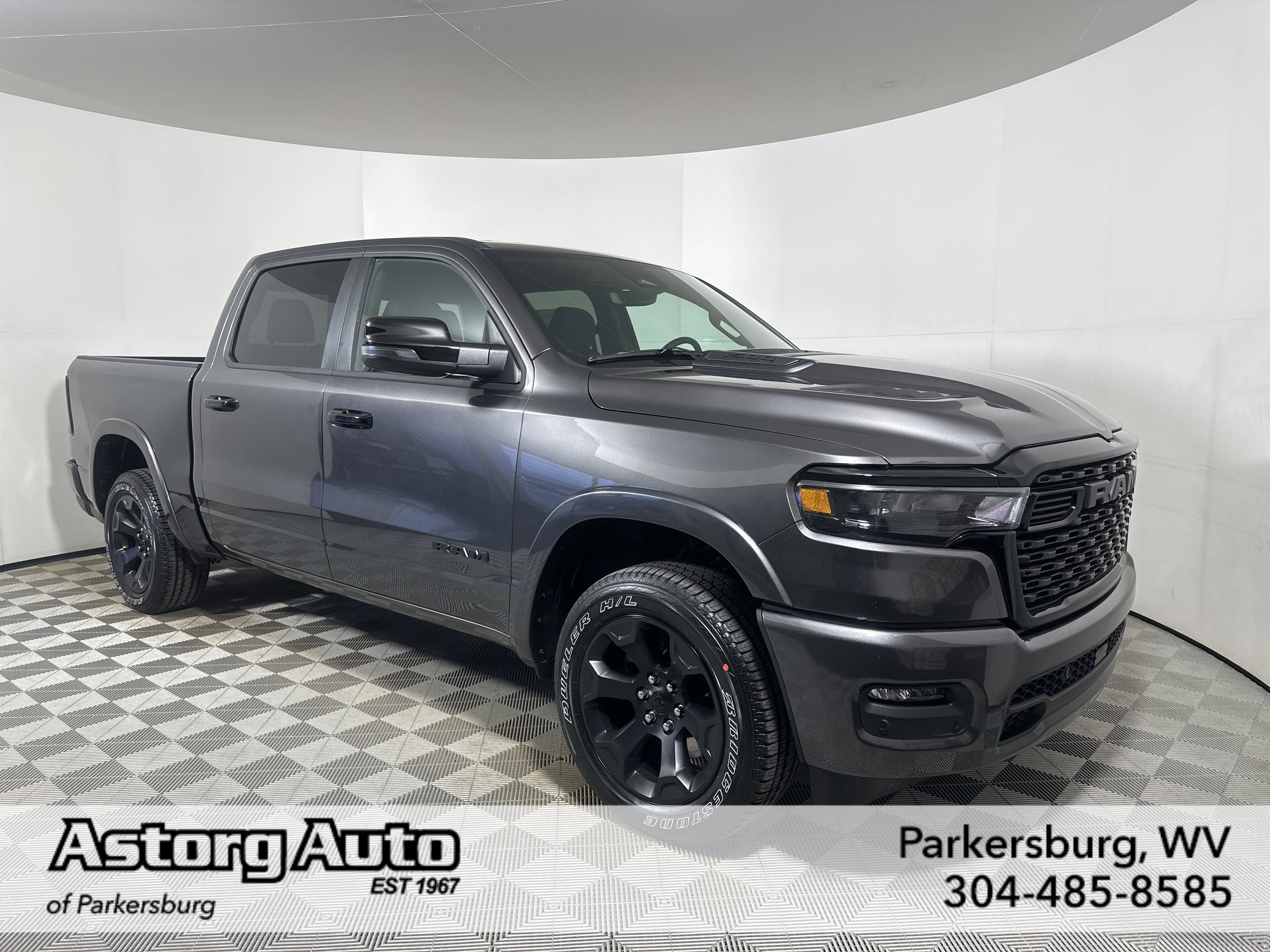 New 2026 Granite Crystal Metallic Clear-Coat Exterior Paint RAM Big Horn image 1