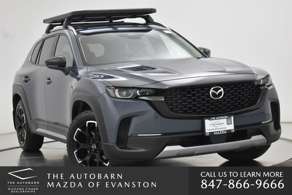 Certified Used 2025 Gray Metallic Mazda 2.5 Turbo Meridian Edition image 1