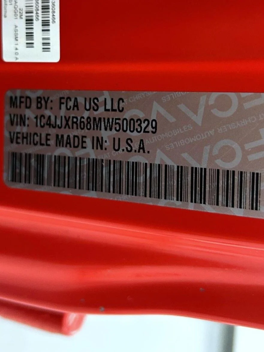 Used 2021 Red Jeep Unlimited Rubicon 4xe image 26
