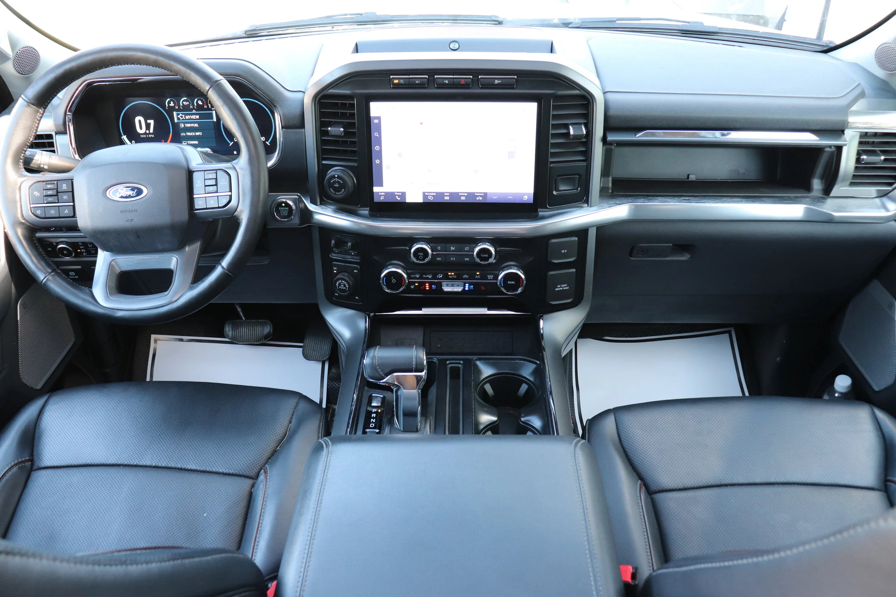 Used 2023 White Ford XL 4WD SuperCrew 5.5
