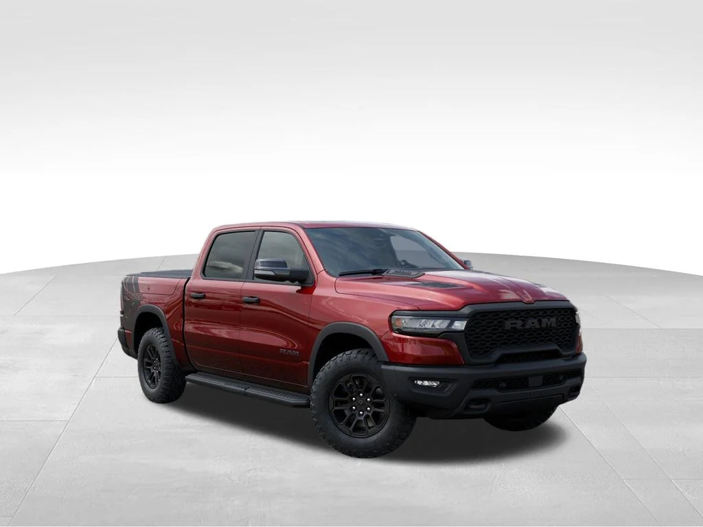 New 2026 Delmonico Red Pearl-Coat Exterior Paint RAM Rebel image 5