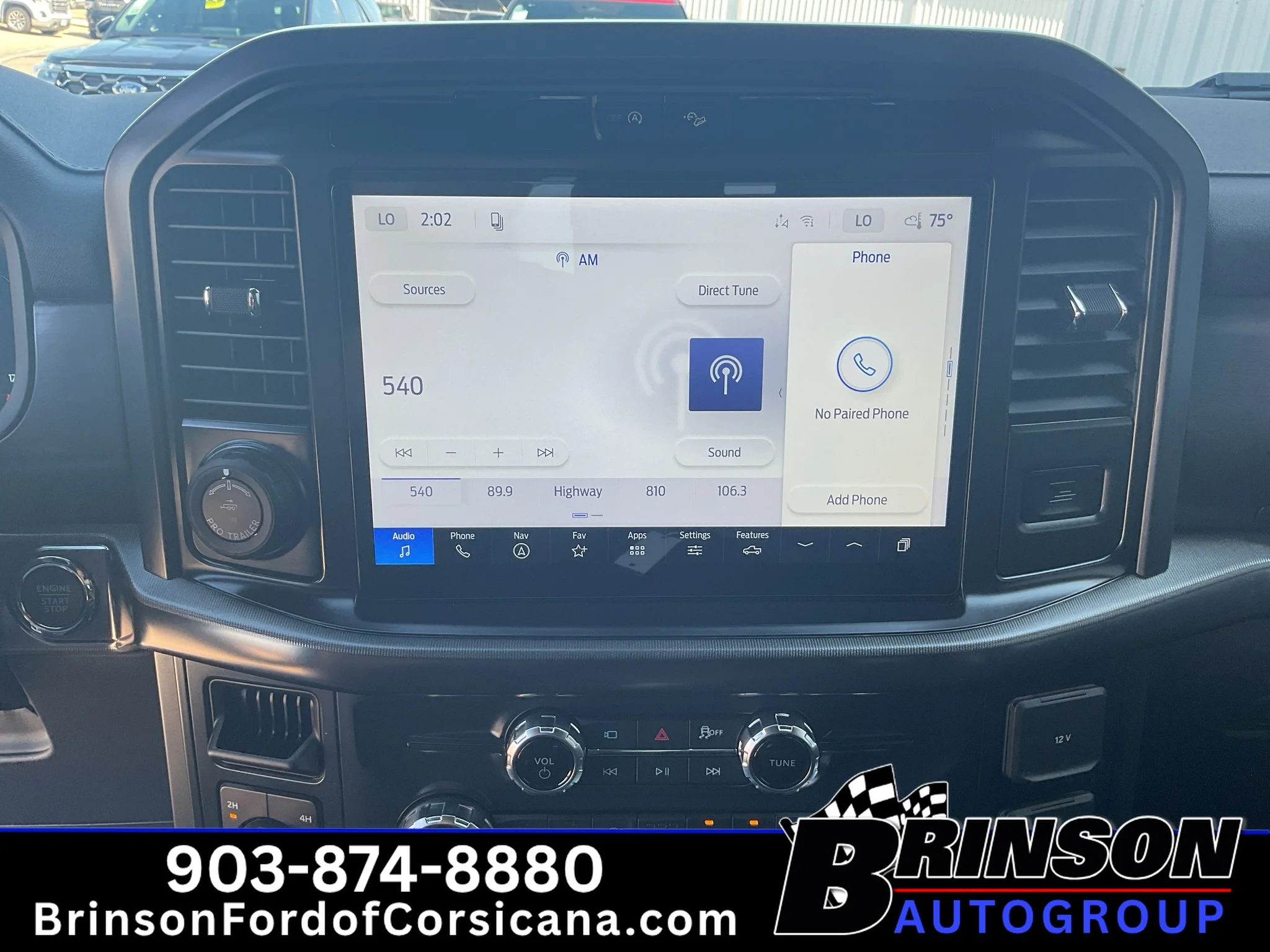 New 2026 Agate Black Metallic Ford Lariat® image 15