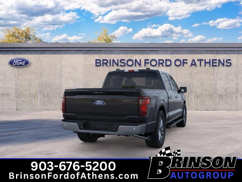 New 2026 Agate Black Metallic Ford XLT image 8
