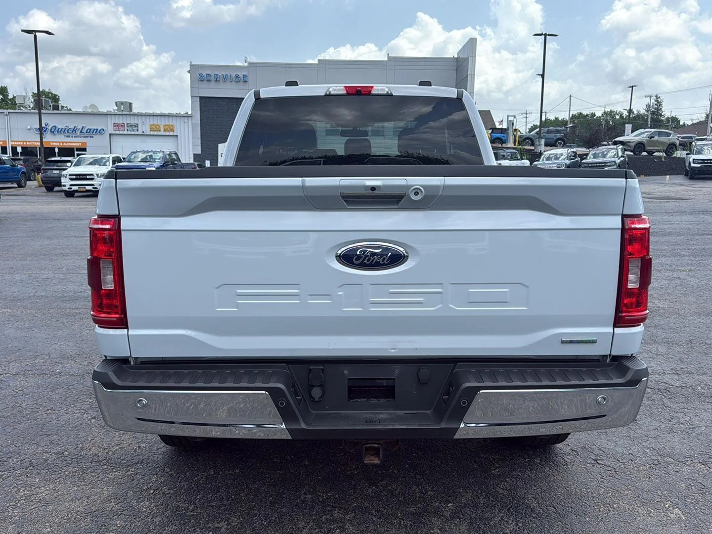 Used 2021 Space White Ford XLT image 19