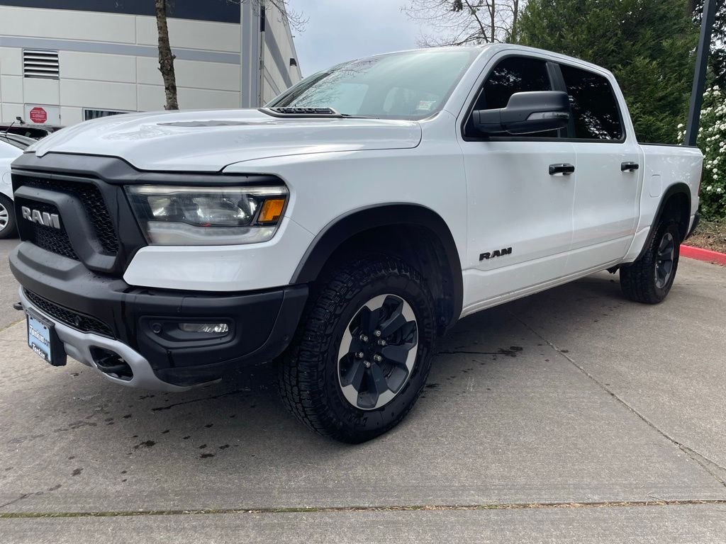 Used 2023 Bright White Clearcoat Ram Rebel image 6