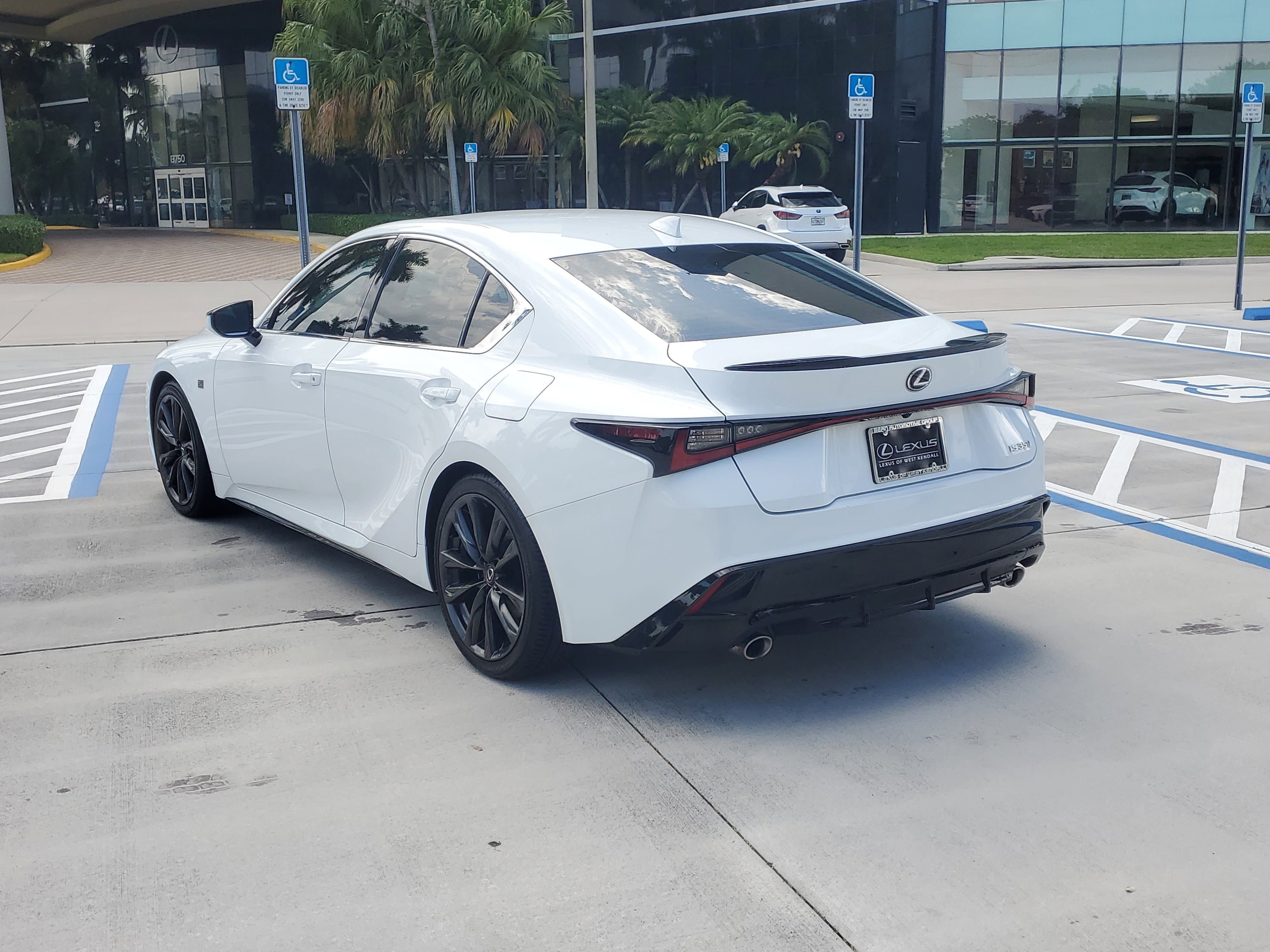 Certified Used 2024 Ultra White Lexus IS 350 F SPORT Design image 9