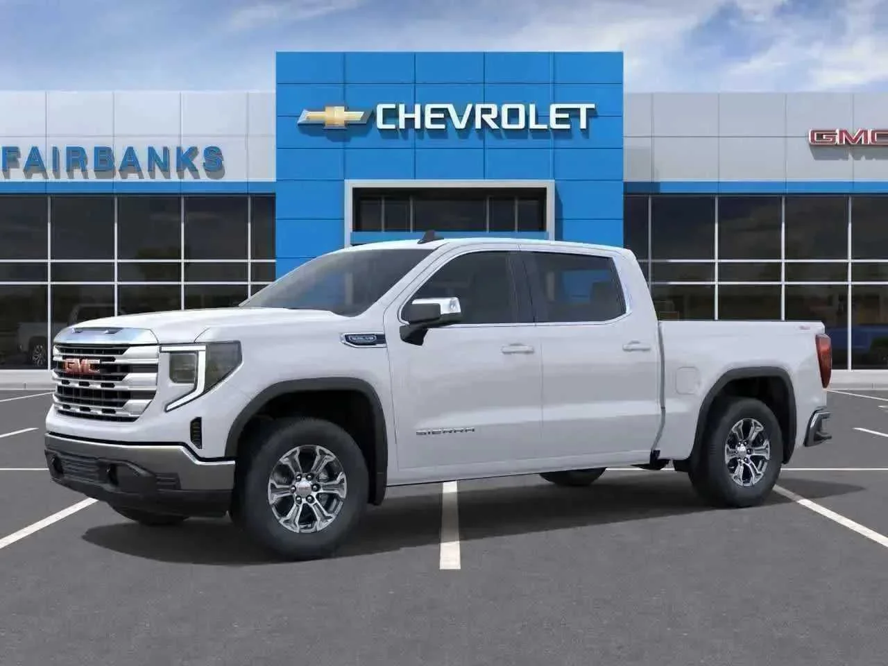 New 2026 Summit White GMC SLE image 2