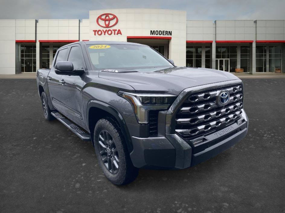 Used 2024 Magnetic Gray Metallic Toyota Platinum Hybrid image 3