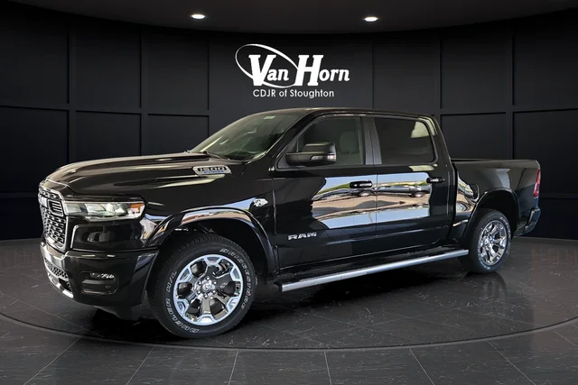 New 2026 Diamond Black Crystal Pearlcoat RAM Big Horn/Lone Star image 3