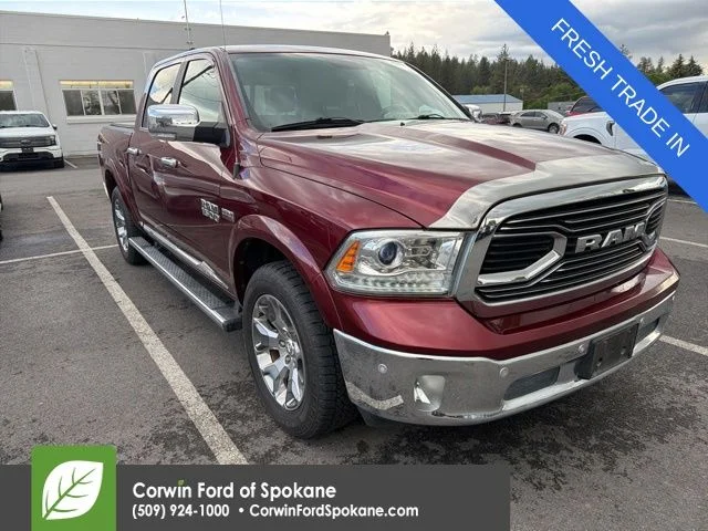 Used 2017 Delmonico Red Pearlcoat Ram Laramie Longhorn image 1