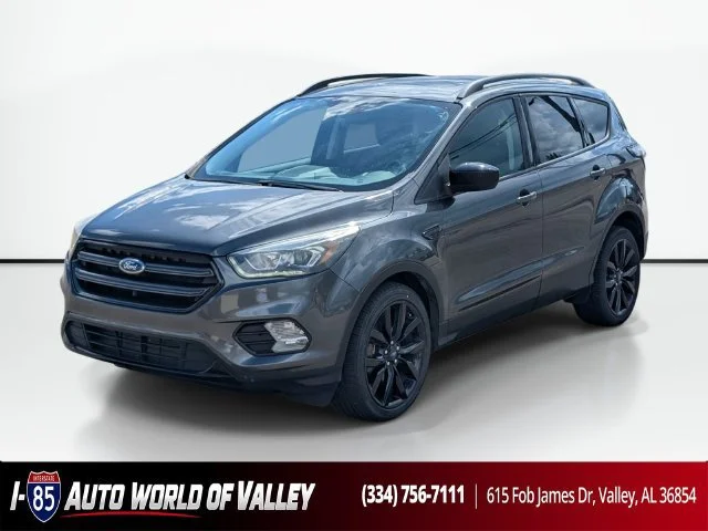 Used 2018 Gray Ford SE image 1