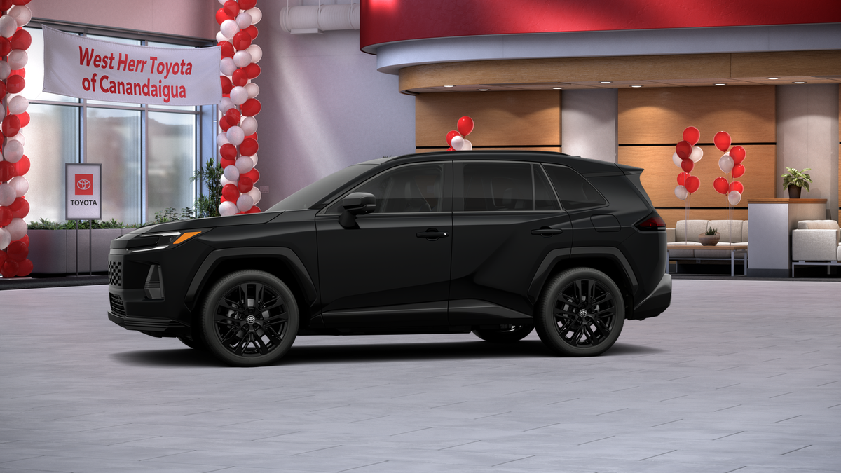 New 2026 Midnight Black Metallic Toyota XSE image 3