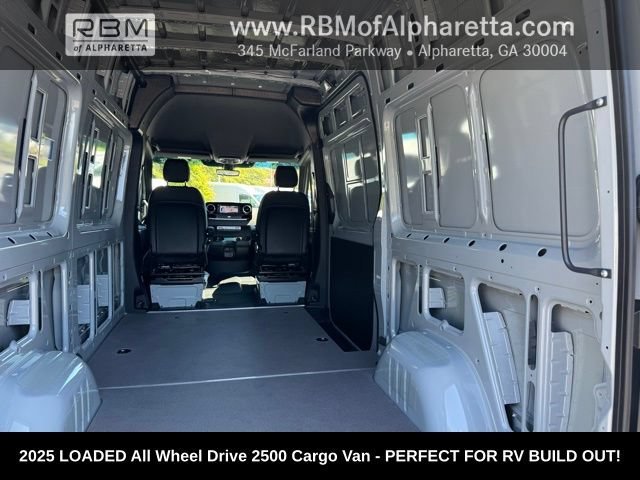 New 2025 Silver Gray Mercedes-Benz 2500 High Roof All Wheel Drive with 144 Wheel Base image 42
