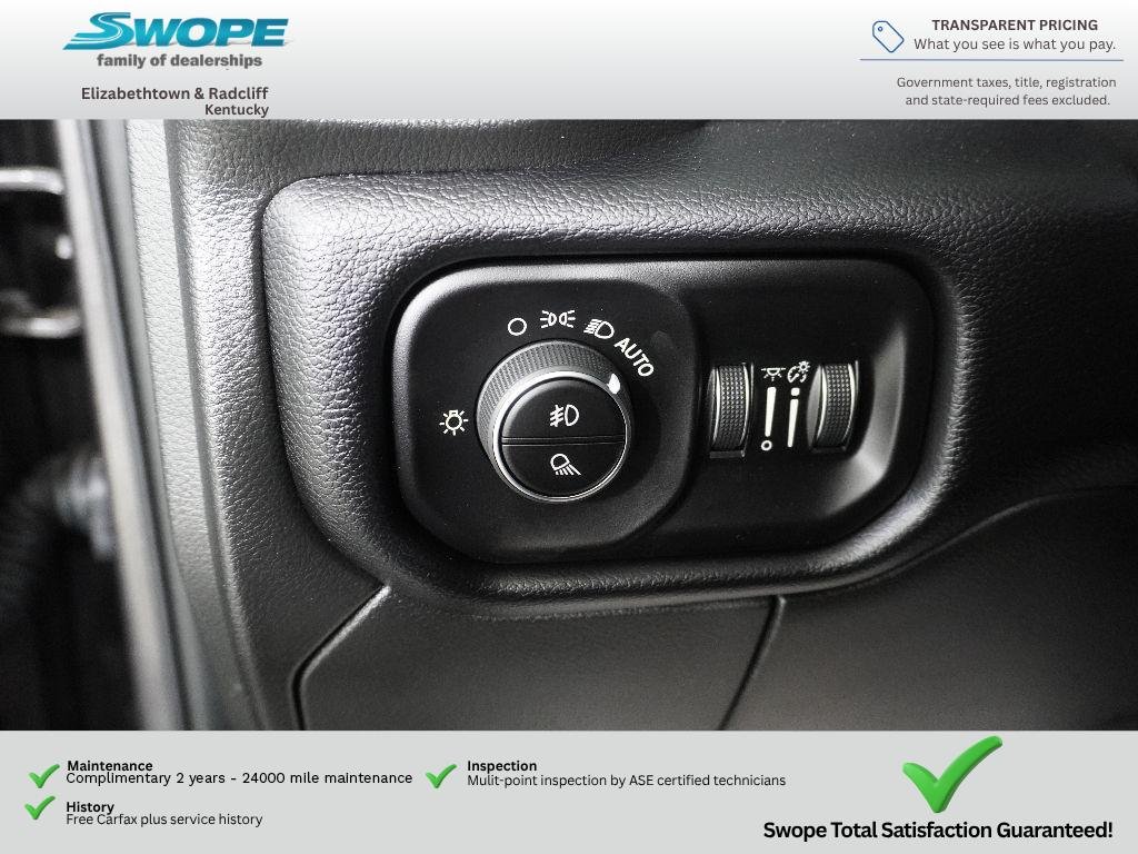 Used 2025 Granite Crystal Metallic Clearcoat Ram Laramie image 13