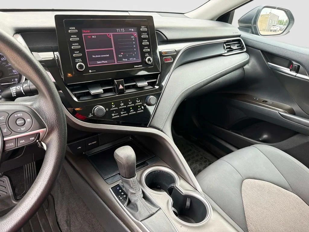 Used 2021 Midnight Black Metallic Toyota LE image 26