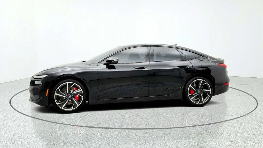 Used 2025 Mythos Black Metallic Audi Premium Plus quattro w/ Black Optic Pkg & S Beam image 8