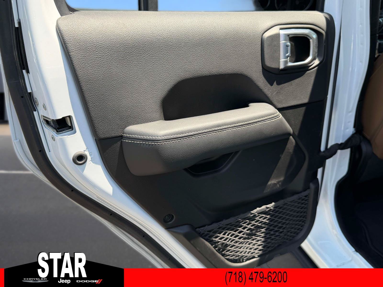 Used 2023 Bright White Clearcoat Jeep Sahara image 12
