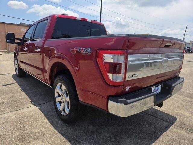 Used 2023 Rapid Red Metallic Tinted Clearcoat Ford King Ranch image 3