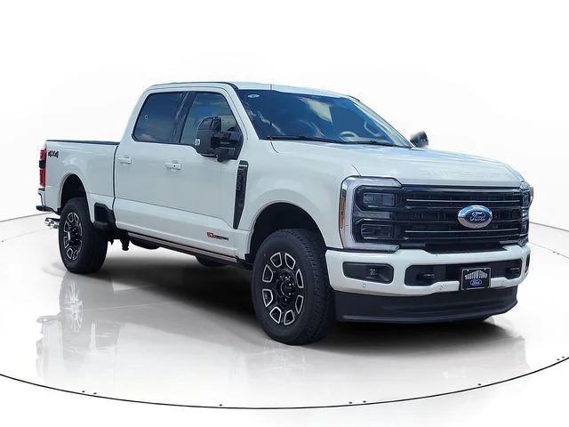 New 2026 White Metallic Ford Platinum image 3