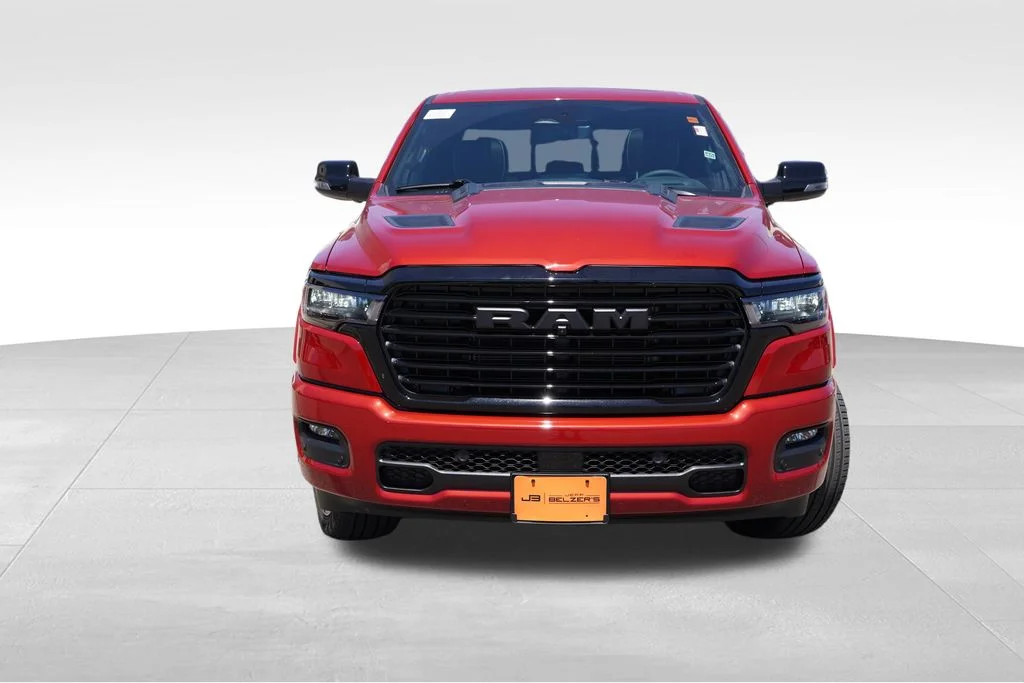 New 2026 Molten Red Pearl-Coat Exterior Paint RAM Laramie image 8