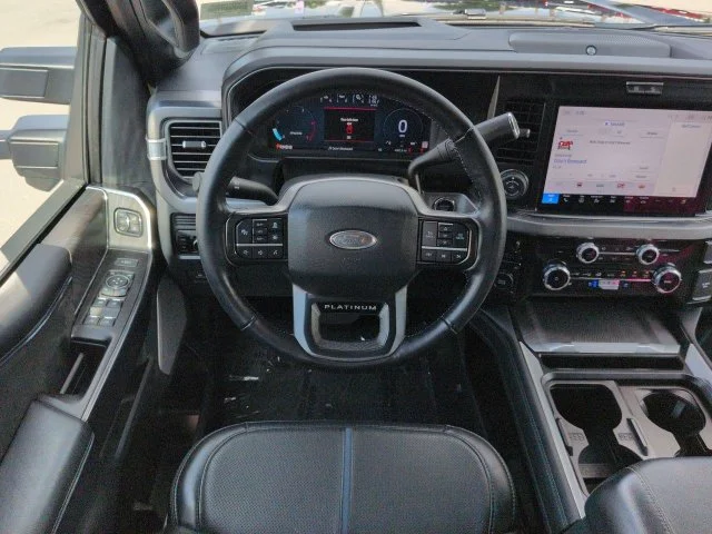 Certified Used 2025 Super Black Ford Platinum image 16