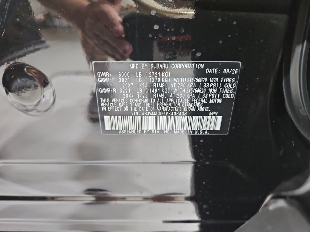 New 2027 Black Subaru Limited image 30